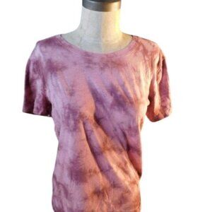 Victoria's Secret Size M Medium Tye Dye Cap Sleeve Casual Knit Top